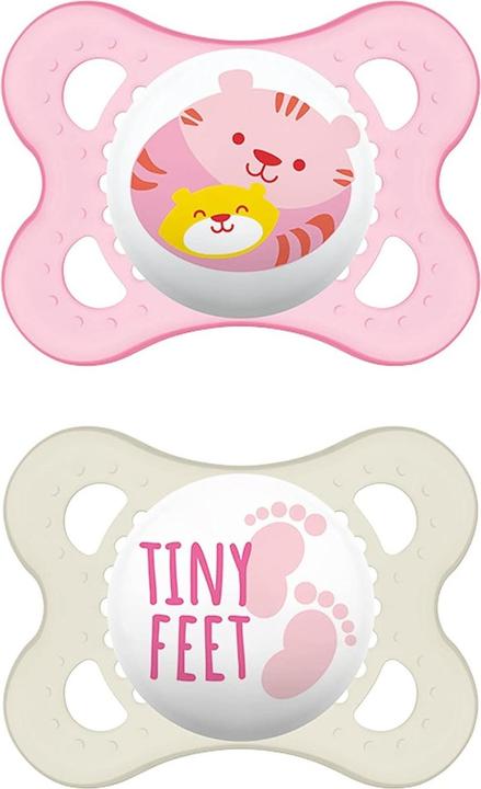 Immagine prodotto MAM Ciuccio originale in silicone, 2 pezzi, 0-6 mesi (2 x, fino a 6 M.)