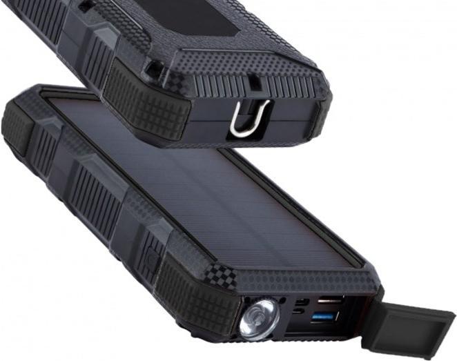 Produktbild Powerneed S20000B power bank Lithium Polymer LiPo 20000 mAh Black (20000 mAh, 74 Wh)