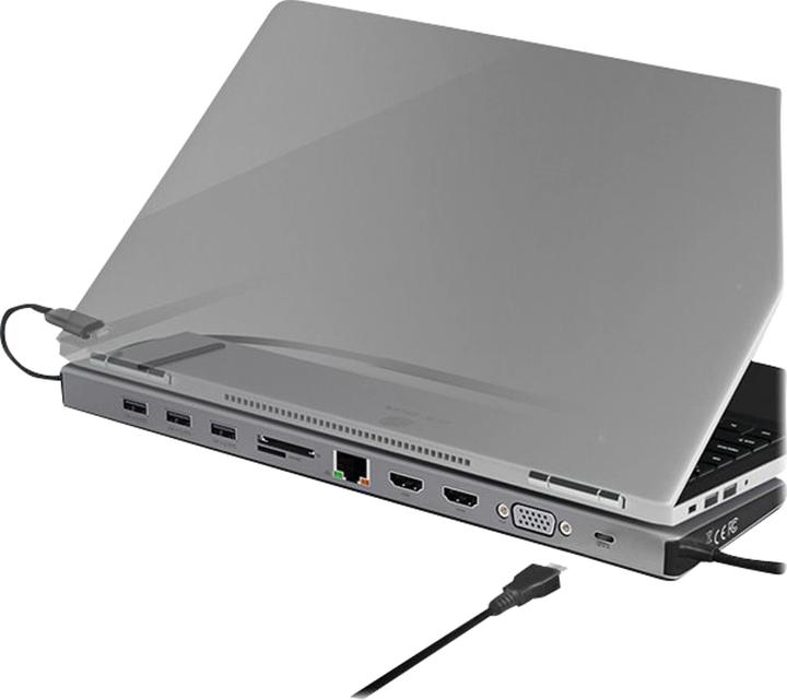Produktbild Icy Box IB-DK2106-C (USB-C, 1 Ports)