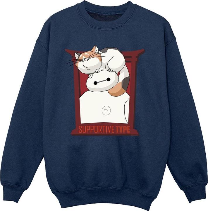 Disney Big Hero 6 Baymax Frame Support Sweatshirt Mädchen