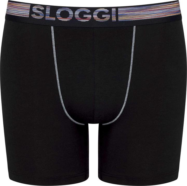 Produktbild Sloggi Boxershort Casual Figurbetont GO ABC NATURAL H Short 6P (S, 6er Pack)