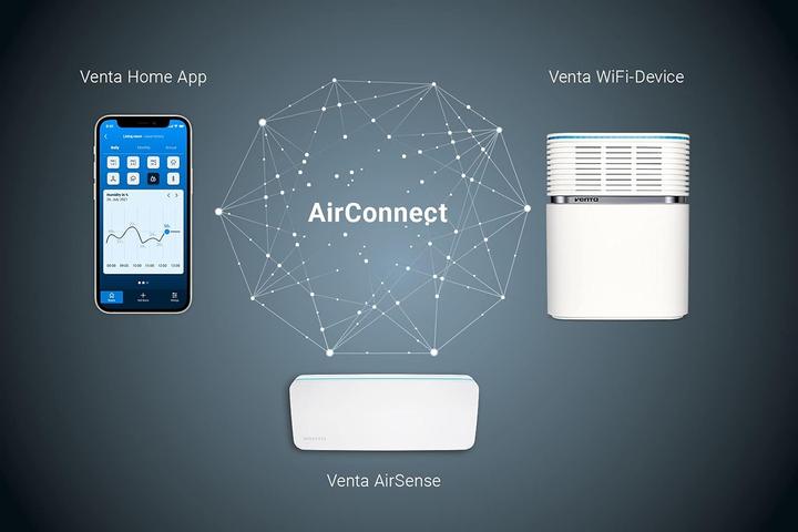 Actual product image Venta LW74 AeroStyle Air Humidifier white (90 m²)
