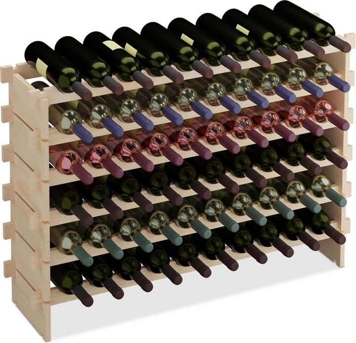 Produktbild Relaxdays Weinregal (103 x 25 x 73 cm)