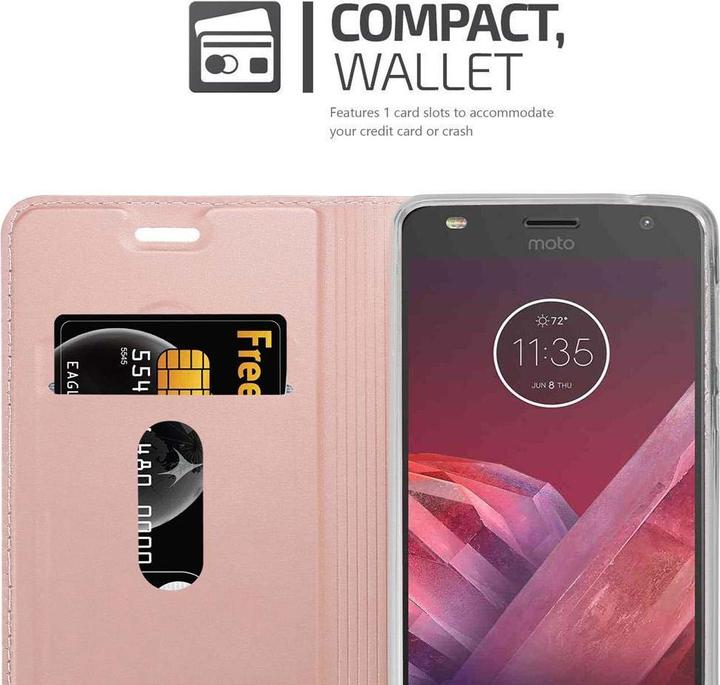 Immagine prodotto Cadorabo Copertina in stile libro di classe (Motorola Moto Z2)