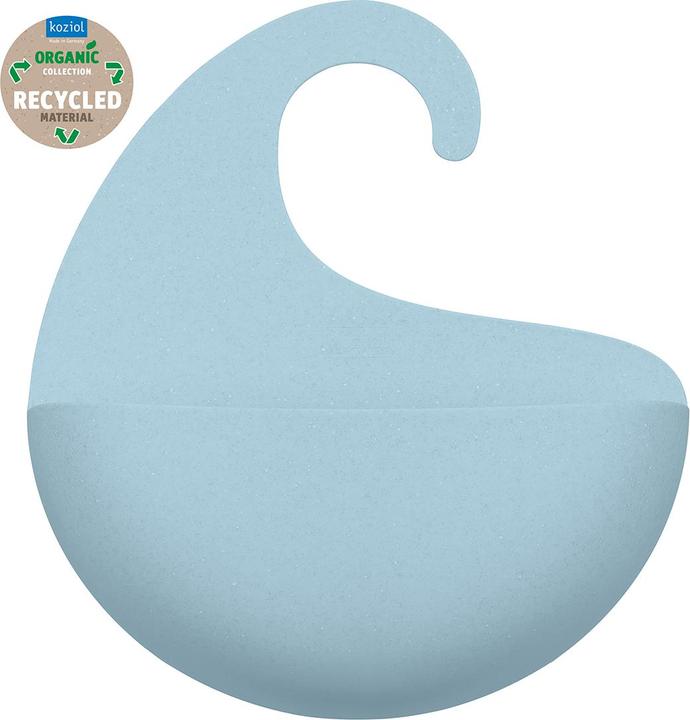 Koziol Shower gel holder Surf XL, blue, attachment: Hook