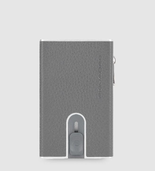 Piquadro Modus - Compact Wallet mit Schiebesystem und Münzfach