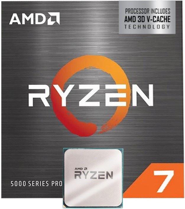 Produktbild AMD Ryzen 7 5800X3D (AM4, 3.40 GHz, 8 -Core)