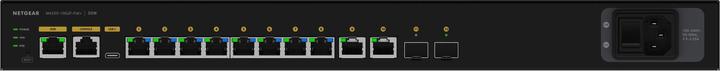 Actual product image Netgear PoE+ Switch AV Line M4250-10G2F-PoE+ 12 Port (12 Ports)