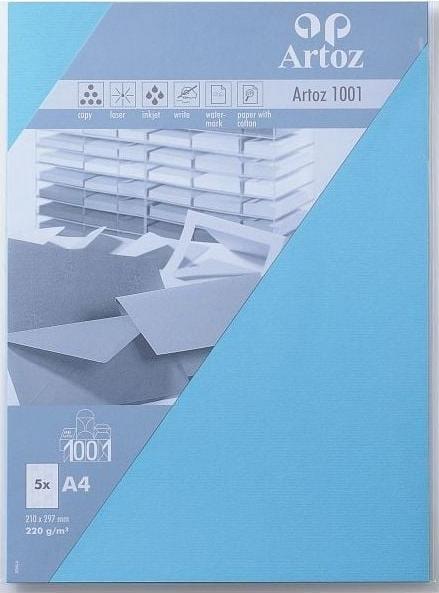 Artoz 1001 A4 220g azur 5 Kartons (A4, 220 g/m², 5 x)