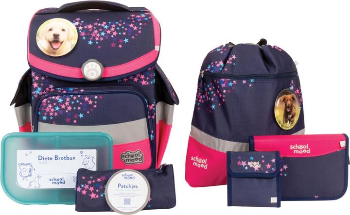 School-Mood Timeless Air+ Schulranzen-Set 7tlg. (27 l)