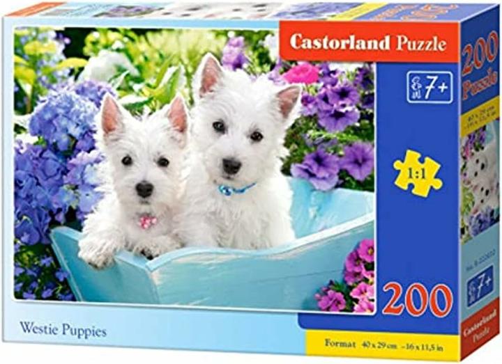 Produktbild Castorland Westie Puppies, Puzzle 200 Teile (200 Teile)