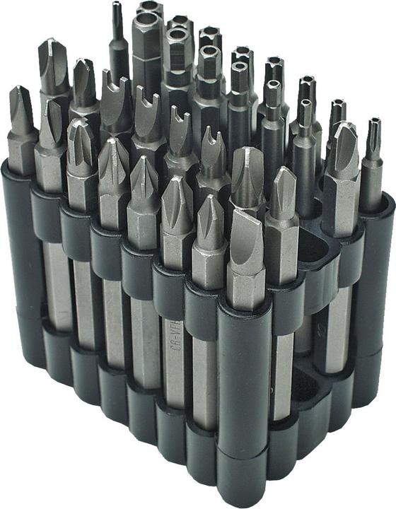 Produktbild Mannesmann Bit-Set (Innensechsrund TX mit Loch M3, Kreuz Phillips PH M2, Schraubschlitz M6, Innensechsrund TX mit Loch M8, Innensechsrund TX mit Loch M10, Kreuz Phillips PH M1, Kreuz Pozidriv PZ M3, Innensechsrund TX mit Loch M30, Innensechsrund TX mit Loch M5, Kreuz Pozidriv PZ M2, Innensechsrund TX Mit Loch M15)