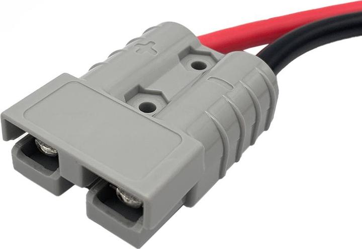 Produktbild Offgridtec Anderson Adapter zu Batterieklemmen - 20cm (Solarkabel)