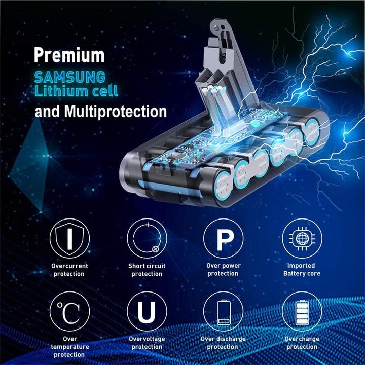 Immagine prodotto Flylinktech Batteria V6 3500mAh per Dyson