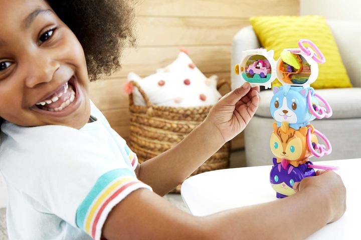 Actual product image Polly Pocket Sticking fun animals