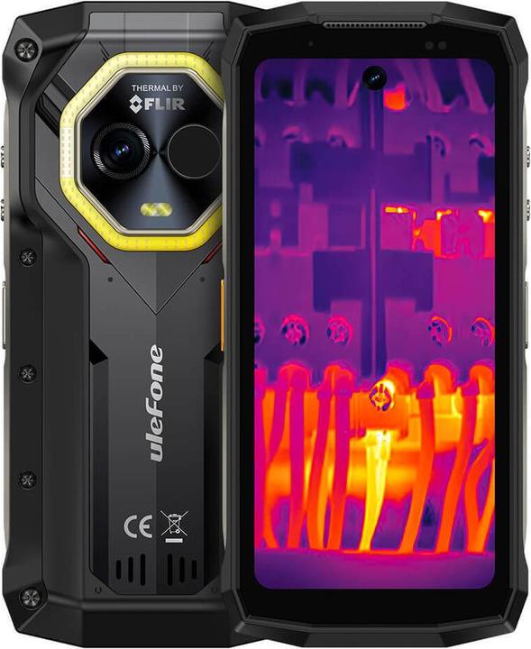 Actual product image Ulefone ARMOR MINI 20T PRO 5G 8/256GB MECHA BLACK (256 GB, Mecha Black, 4.70", Dual SIM, 50 Mpx, 5G)