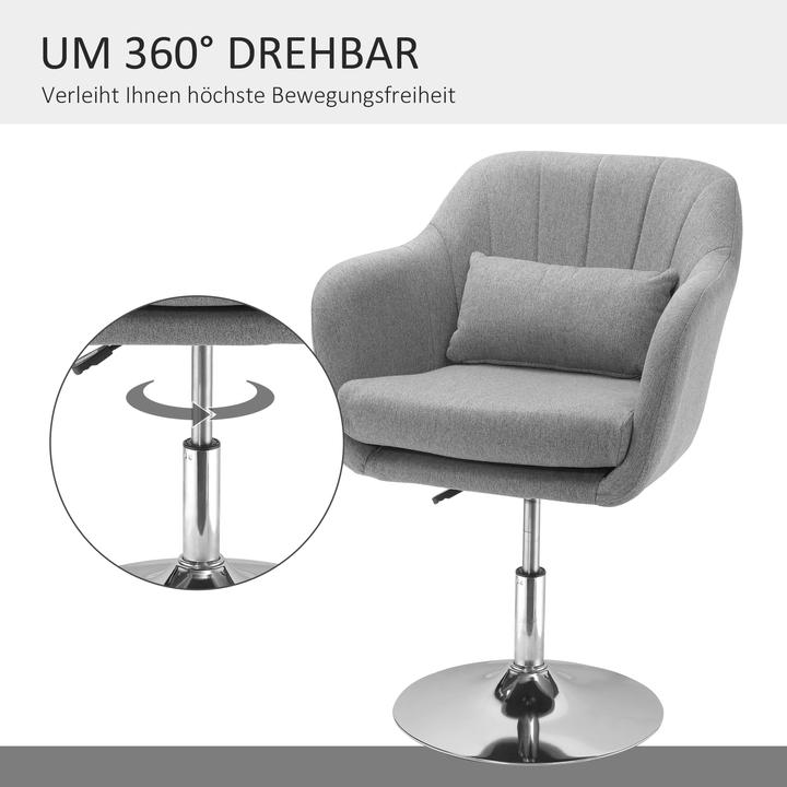 Actual product image Homcom Office chair in a simple design