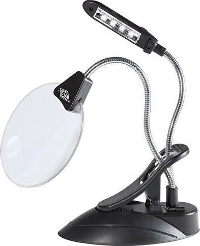 Image du produit Wedo Loupe de table avec éclairage LED