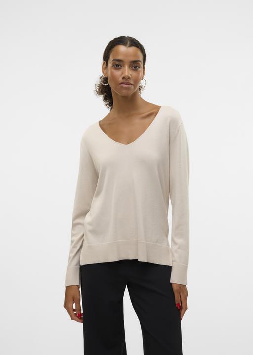 Image du produit Vero Moda Vmsilje Ls V-Neck Pullover Ga Noos (M)