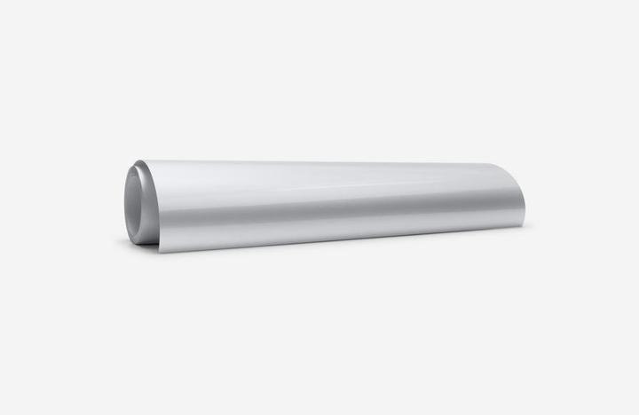 Actual product image Cricut Joy Xtra Smart iron-on film 24.1 x 61 cm, silver