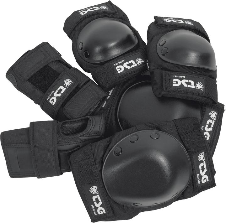 Actual product image TSG basic set (L, Elbow protectors, Wrist protectors, Knee pad, Unique specimen)
