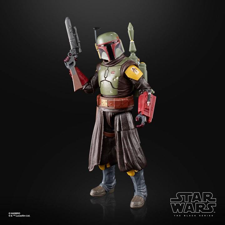 Actual product image Hasbro The Black Series Boba Fett (Thronsaal) 15 cm grosse Star Wars: The Book of Boba Fett Figur