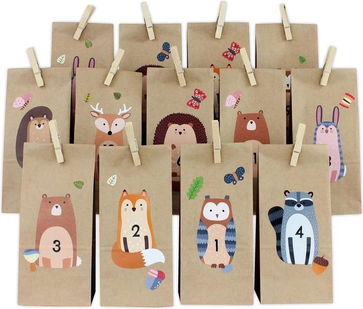 Produktbild Papierdrachen Waldtiere