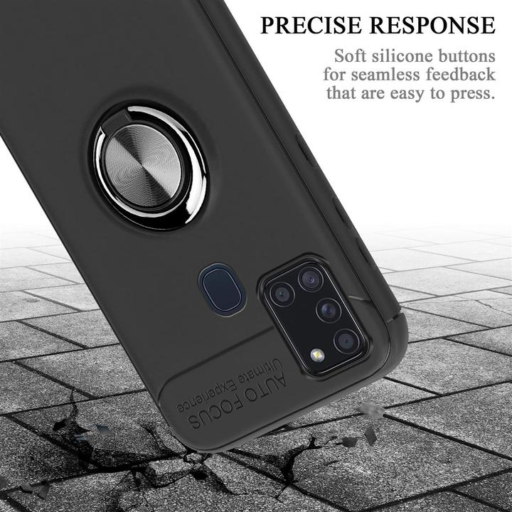 Actual product image Cadorabo TPU Auto Focus Cover (Samsung Galaxy A21s)
