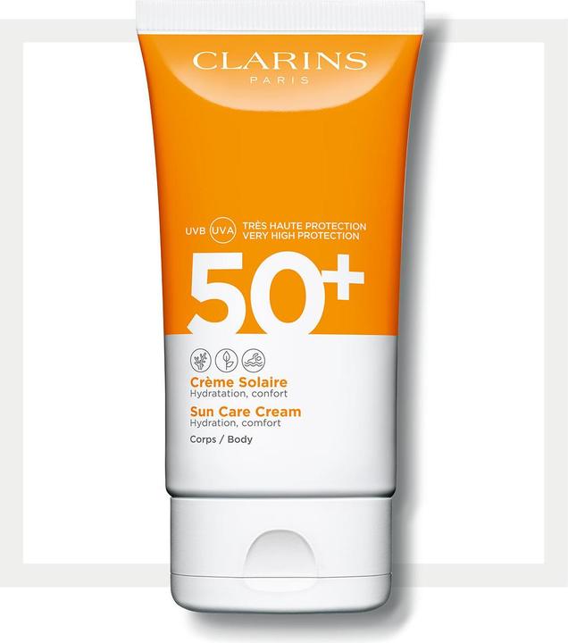 Actual product image Clarins Crème Solaire (Suntan cream, SPF 50+, 150 ml, 199 g)