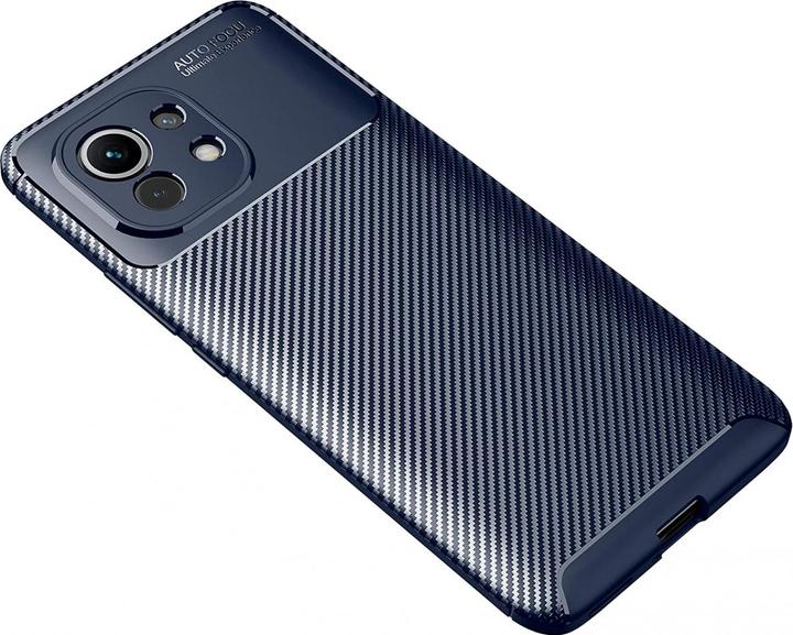 Actual product image Screenguard Xiaomi Mi 11 Hull Carbon Design TPU Case (Xiaomi Mi 11i)