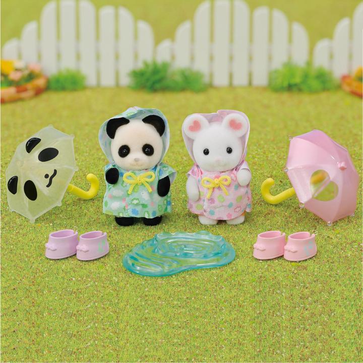 Actual product image Sylvanian Families Adventure kindergarten friends "Rainy weather"
