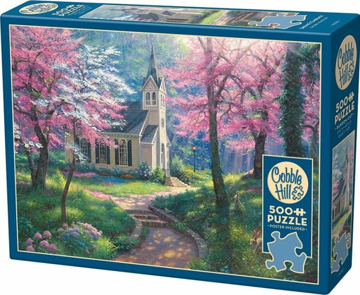 Produktbild Cobble Hill Frühlingsumarmung Puzzle 500 Teile (500 Teile)