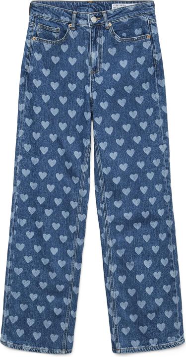 Produktbild Vero Moda VMTESSA Hohe Taille Weiter Beinschnitt Jeans Weit geschnitten (W27/L32)