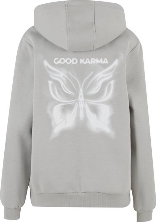 Produktbild Miss Tee Karma Butterfly Ladies Fluffy Hoody - 174139 (XXL)