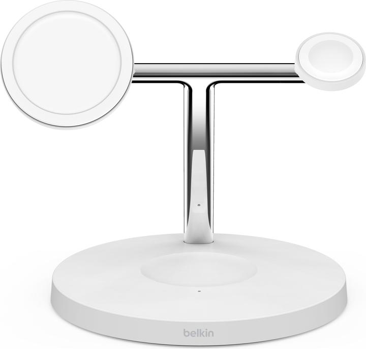 Produktbild Belkin BoostCharge Pro 3-in-1 Ladegerät mit MagSafe (15 W)