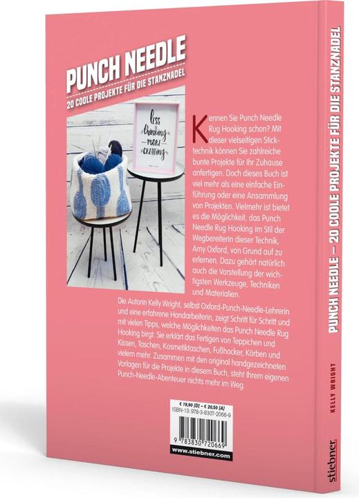 Produktbild Punch Needle - Das Original! (Deutsch, Kelly Wright, 2019)