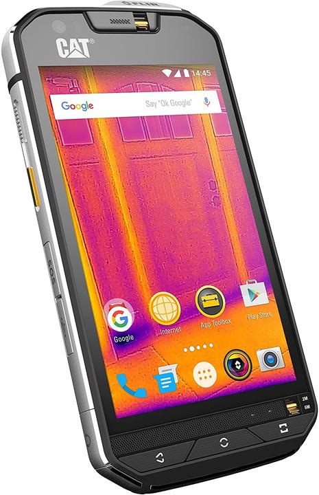 Immagine prodotto Cat S60 (32 GB, Nero/Argento, 4.70", Doppia SIM Ibrida, 13 Mpx, 4G)