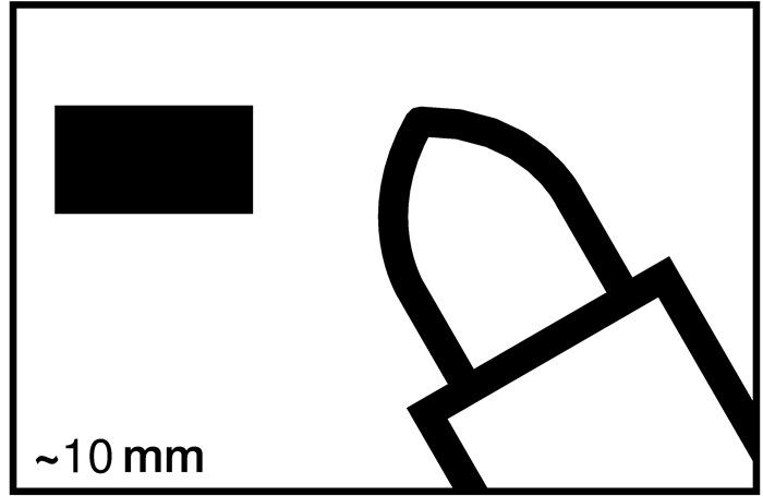 Image du produit Edding Marqueur industriel 950 (Bleu, 10 mm, 1 x)