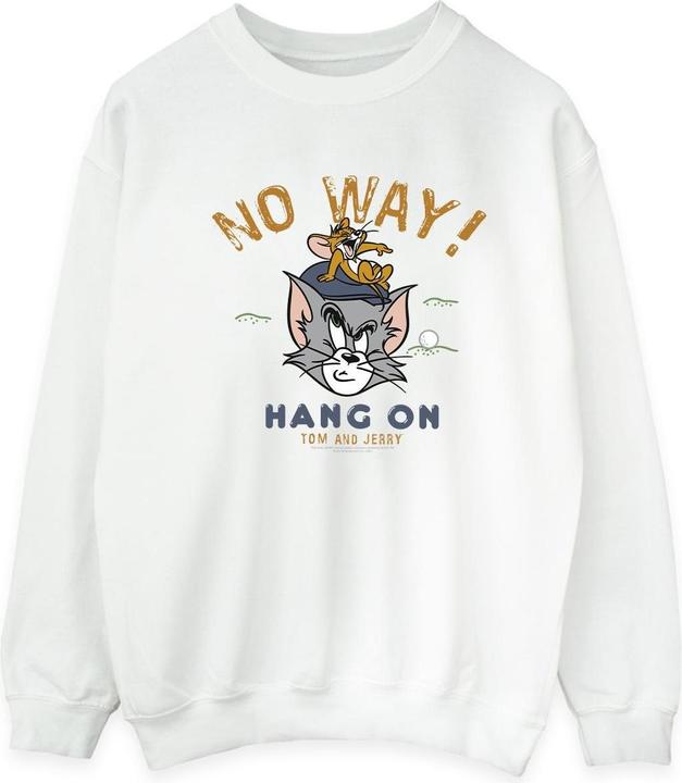 Actual product image Tom & Jerry Mens Hang On Golf Sweatshirt (S)