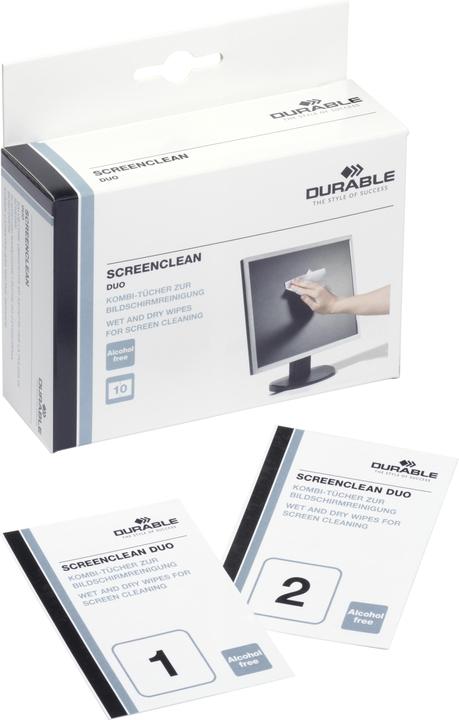 Image du produit Durable Duo Screenclean (10 x)