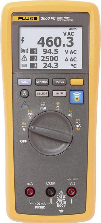 Actual product image Fluke Hand-held multimeter digital FLK-30 (CAT IV 600V, CAT III 1000V)