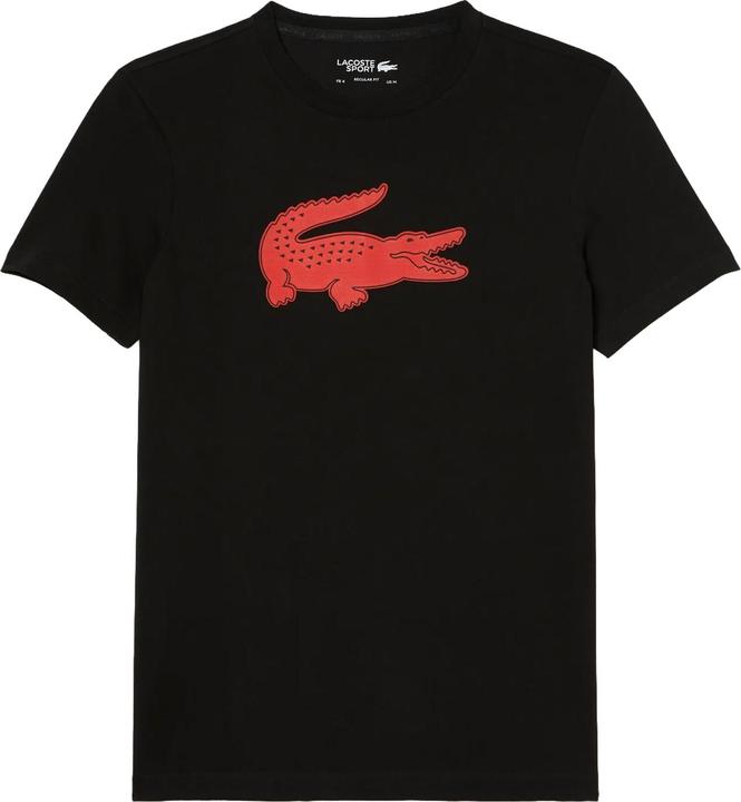 Actual product image Lacoste Mens Crocodile 3D Sport T-Shirt (XS)
