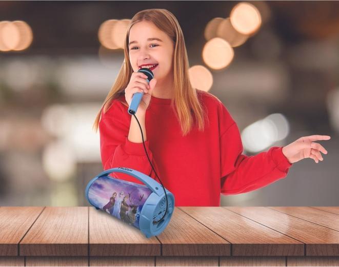 Actual product image Lexibook Frozen Bluetooth® Light Speaker with Microphone (BTP585FZZ)