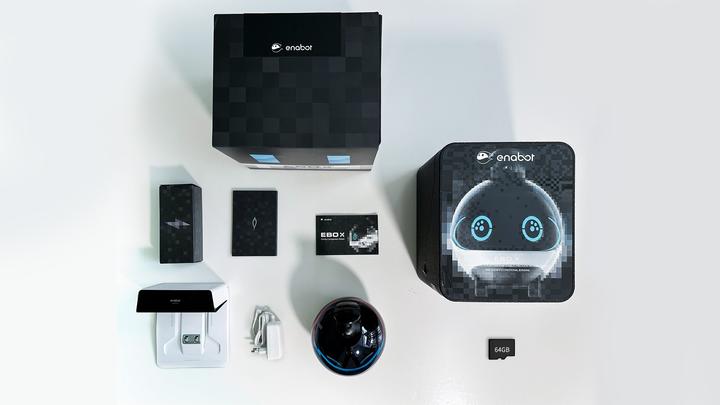 Actual product image Enabot EBO X surveillance robot with WLAN camera (3840 x 2160 pixels)