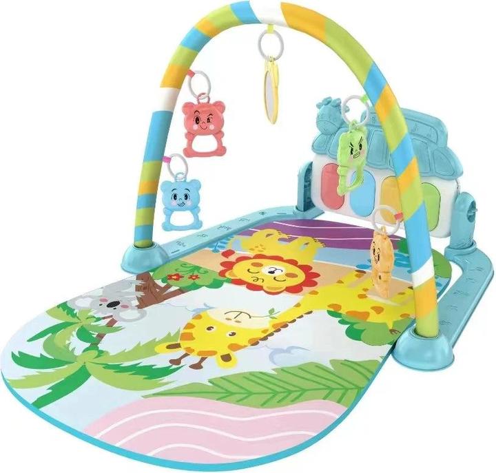 Image du produit Activity Board Bébé Fitness Stand Jouet Bébé Musique Pied Piano Nouveau-né à quatre pattes