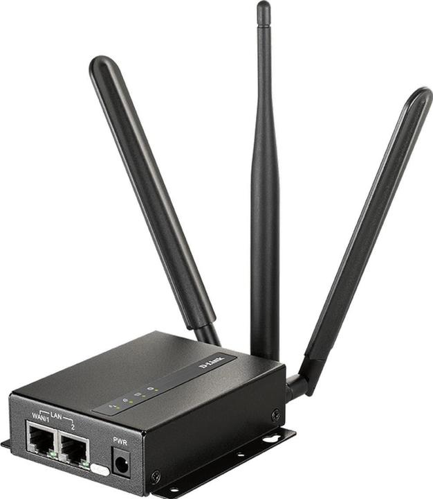 Actual product image D-Link DWM-313 wireless router Gigabit Ethernet Black