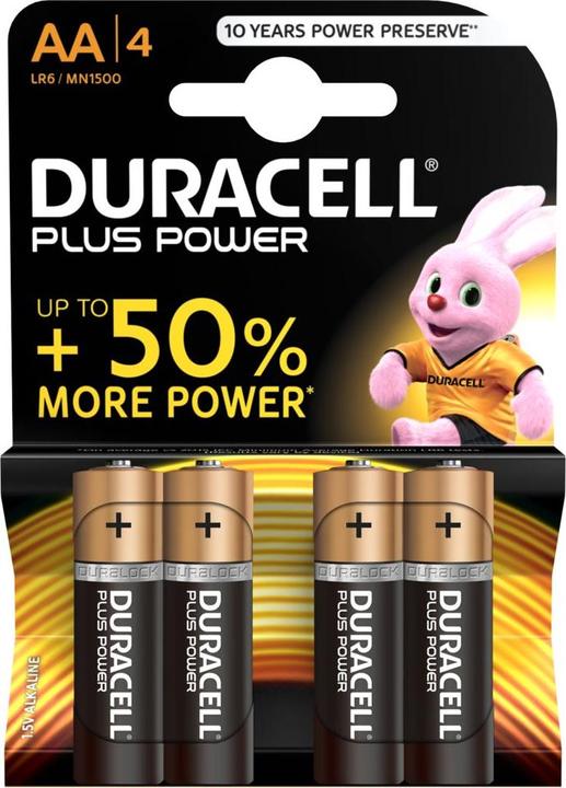 Actual product image Duracell Plus (4 pcs., AA, 2600 mAh)