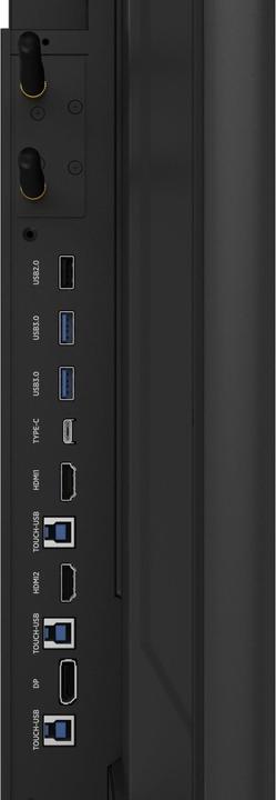 Actual product image TD-1165² Interactive flat screen 165.1 cm (65"") WLAN 350 cd/m² 4K Ultra HD Black Touchscreen (3840 x 2160 Pixels, 65")
