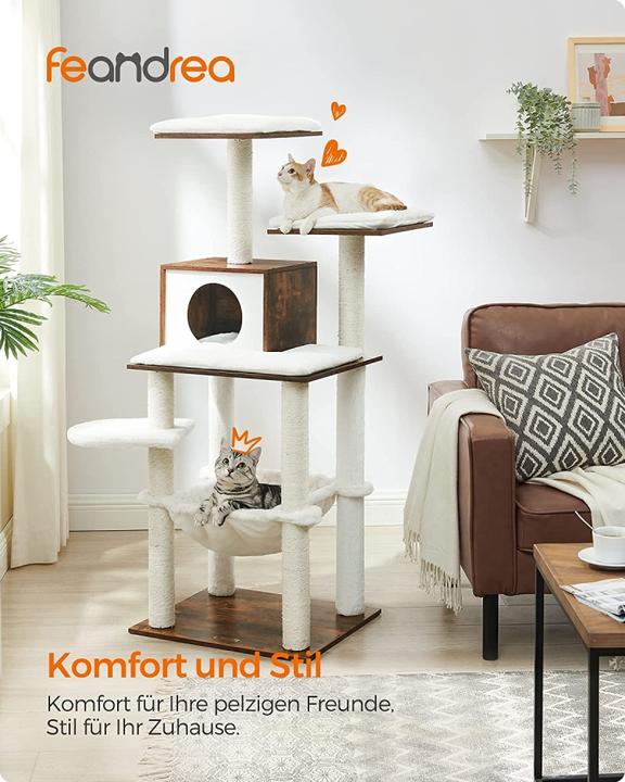 Produktbild Feandrea Tani (138 cm, Schwarz, Rustikales Braun)