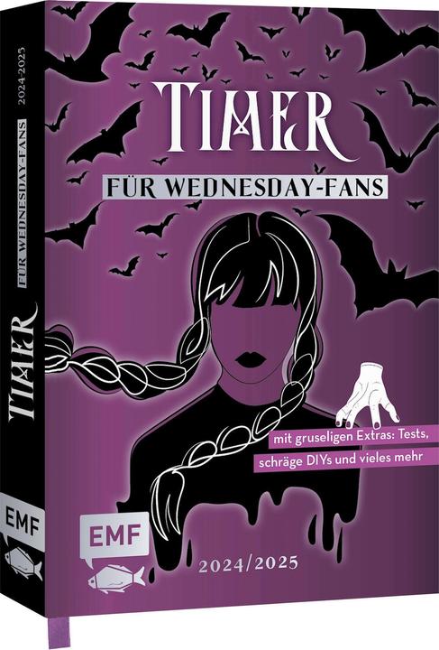 Der Timer für Wednesday-Fans 2024/2025 (Harter Einband, Deutsch)